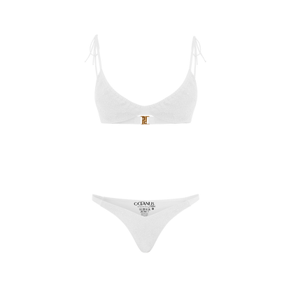 Ariel Hand Embroidered Underwire Bikini Bottom