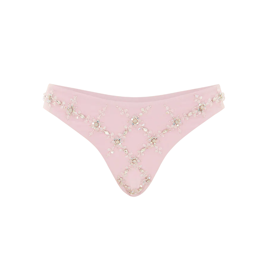 Rose Flattering  Bikini Bottoms