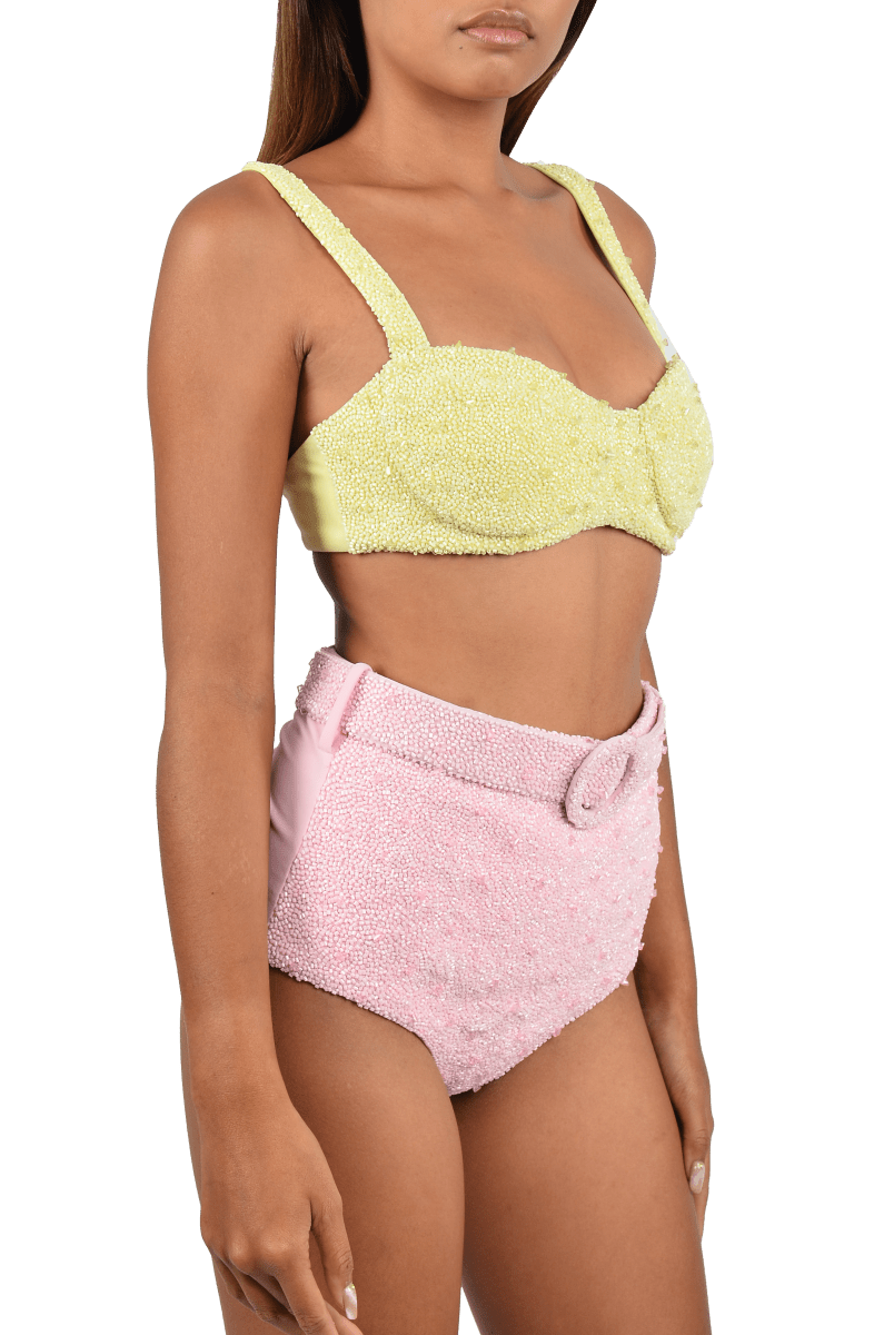 Heidi Hand Beaded Bikini Bottom