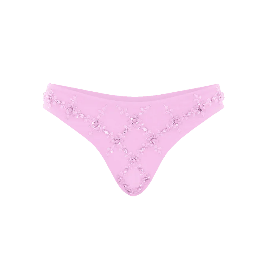Rose Flattering  Bikini Bottoms