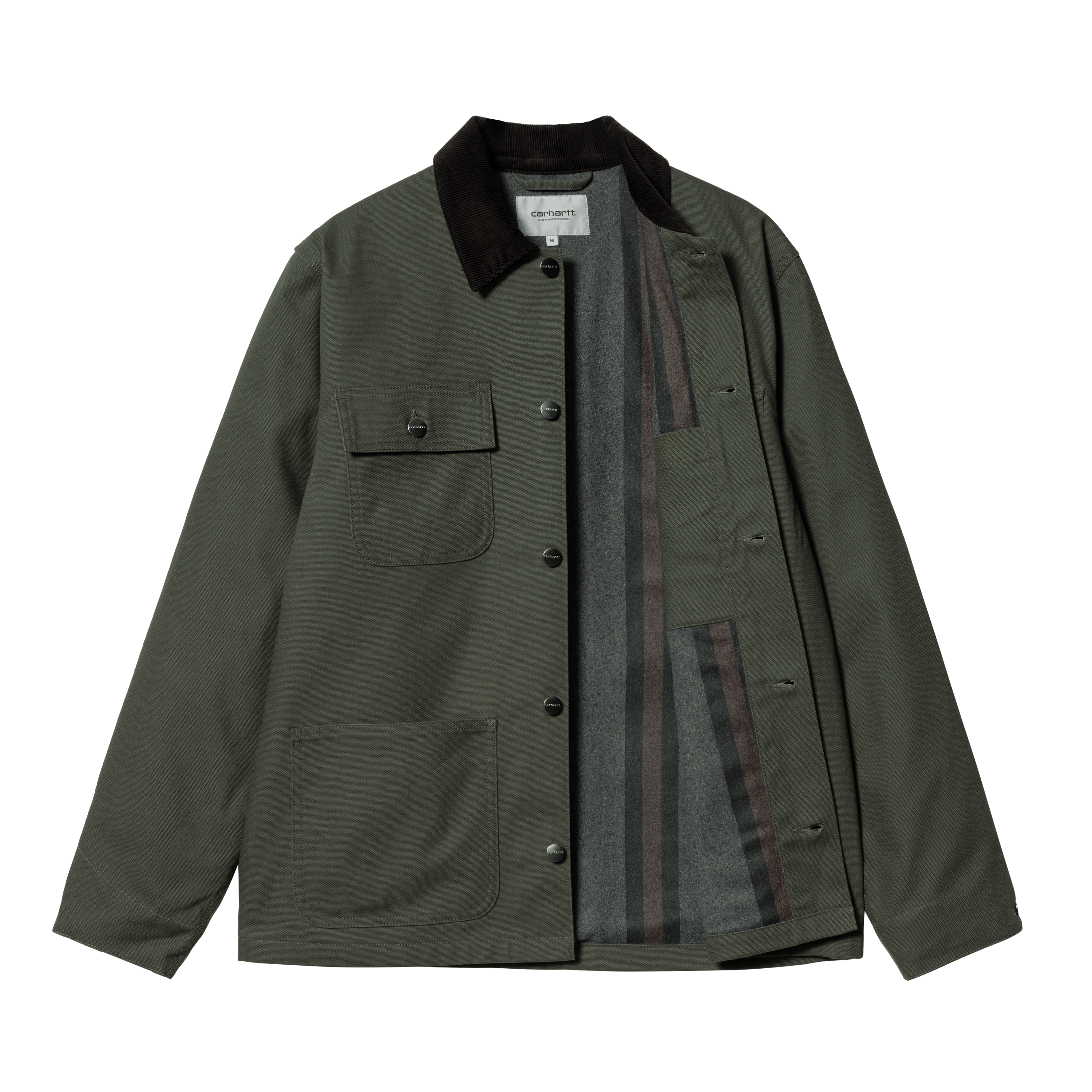 Carhartt Michigan Coat - Boxwood / Black Rigid