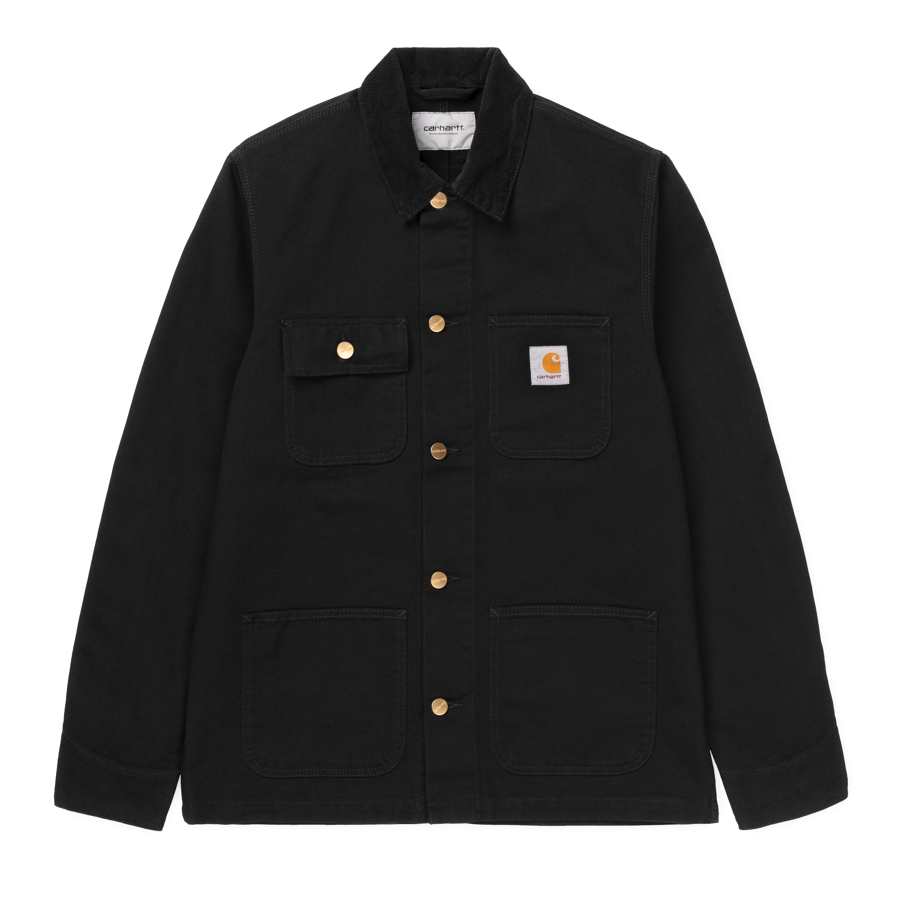 Carhartt WIP Michigan Summer Coat - Black / Black Rinsed