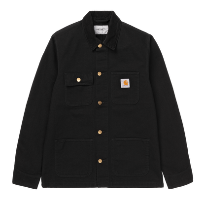 Carhartt WIP Michigan Summer Coat - Black / Black Rinsed