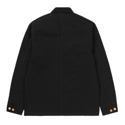Carhartt WIP Michigan Summer Coat - Black / Black Rinsed