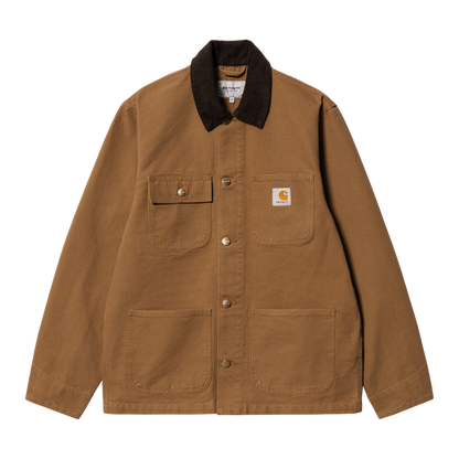 Carhartt WIP Michigan Summer Coat - Hamilton Brown / Tobacco Rinsed
