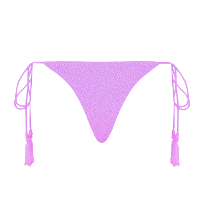 Nixie Tropical Low Coverage Bikini Bottoms Pink