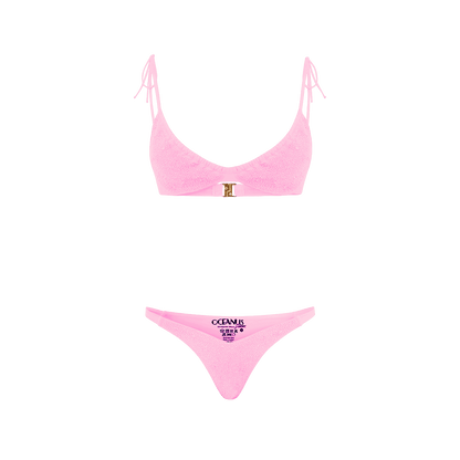 Ariel Hand Embroidered Underwire Bikini Top